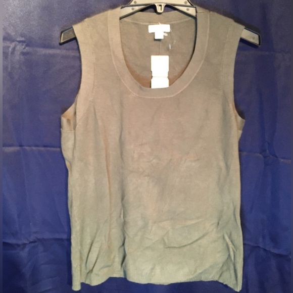 Charter Club Sleeveless top -NWT - Picture 1 of 3